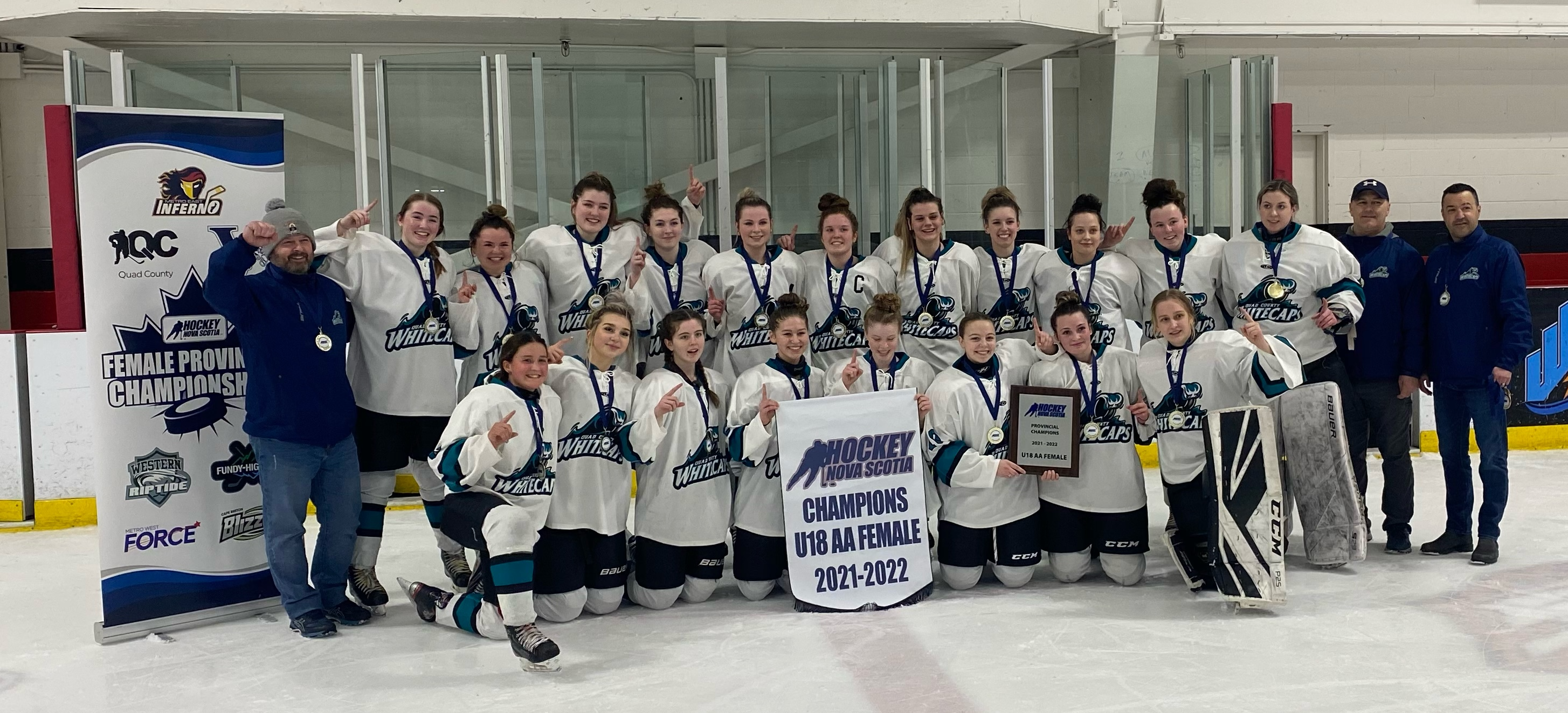 Hockey-Nova-Scotia-2022-U18-AA-Female-Champions-Quad-County-Whitecaps